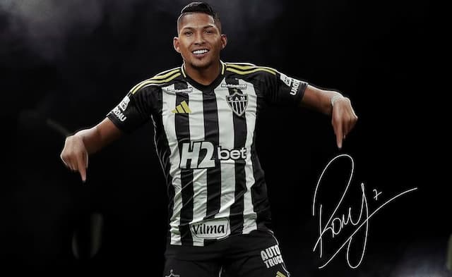 Atlético-MG anuncia Rony, que já está apto para atuar
