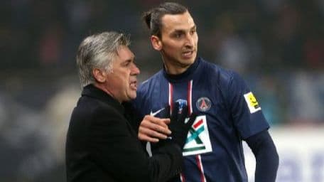 Ibrahimovic diz que vai torcer pelo Brasil na Copa por causa de Ancelotti: "Tudo que toca vira mágico"