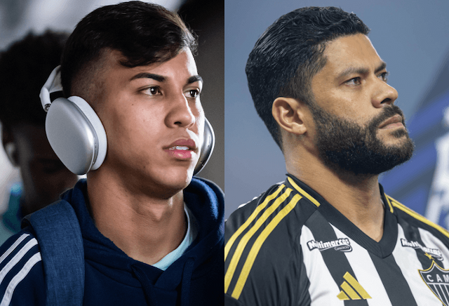 Kaio Jorge provoca Atlético Mineiro e Hulk rebate: “Virando personagem”