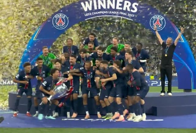 Veja todos lances da goleada histórica do PSG contra a Inter de Milão na final da Champions League