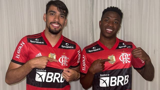 Vini Jr fala sobre volta de Paquetá ao Flamengo: “Agora ele e, no futuro, eu”