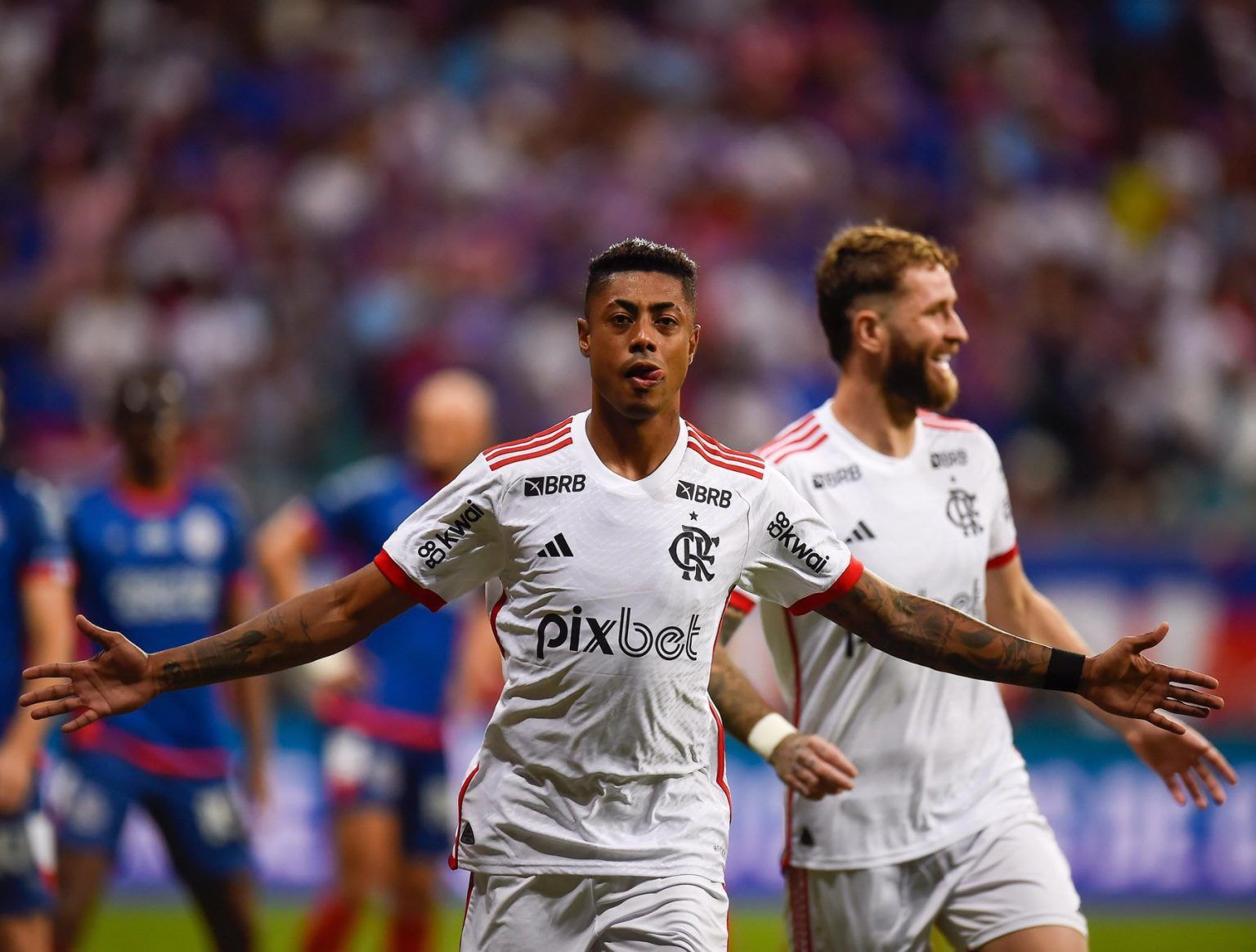 Flamengo vence Bahia e garante vantagem nas quartas de final da Copa do Brasil