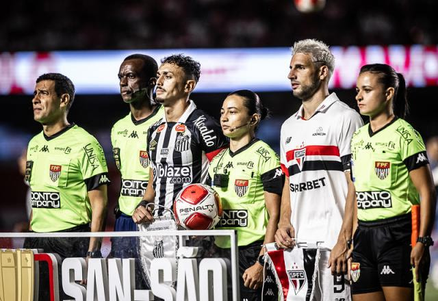 Imagem da noticia Presidente do São Paulo critica arbitragem do San-São: "Insegura"
