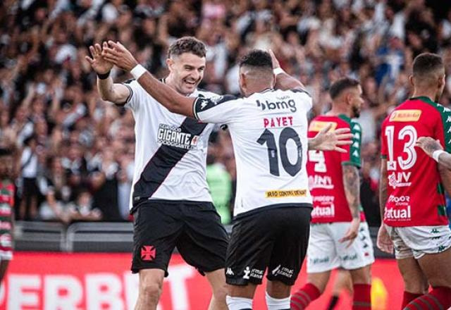 Imagem da noticia Vasco goleia Portuguesa e se classifica para a semi do Carioca; veja confrontos
