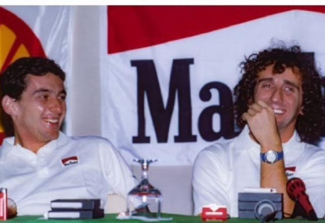 Alain Prost homenageia Senna: "Seria bom rirmos juntos de novo" - SBT