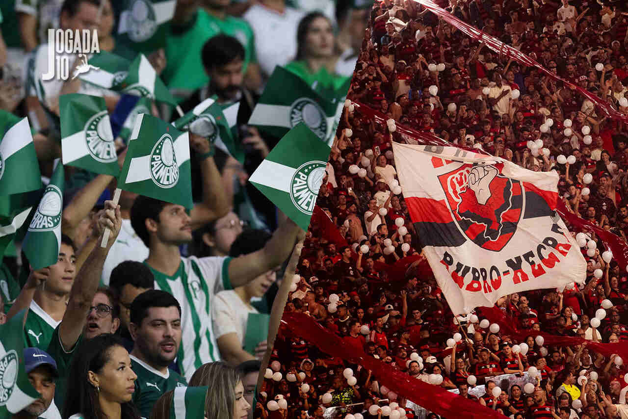 Imagem da noticia Brasileirão: Palmeiras mantém favoritismo ao título, mas Flamengo encosta