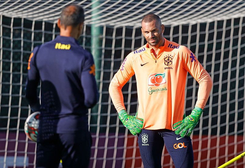 Imagem da noticia Weverton celebra convocação para a Copa: "Mente nenhuma imaginou"