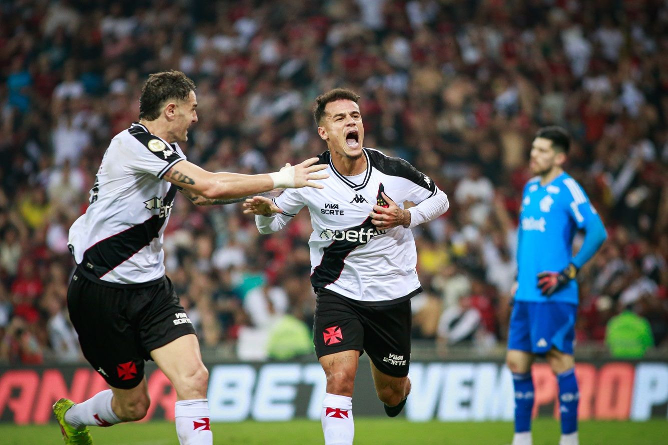 Coutinho marca no fim, e Flamengo x Vasco termina empatado no Maracanã