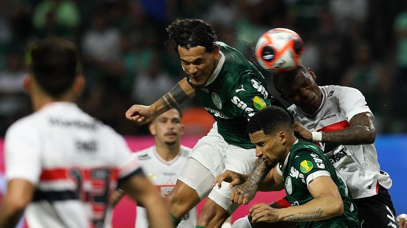 Palmeiras e São Paulo empatam sem gols no Allianz Parque