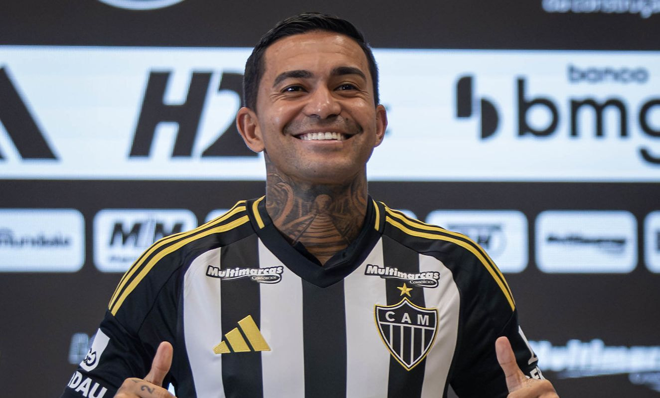 Dudu é apresentado pelo Atlético-MG: "Tenho a cara do Galo"