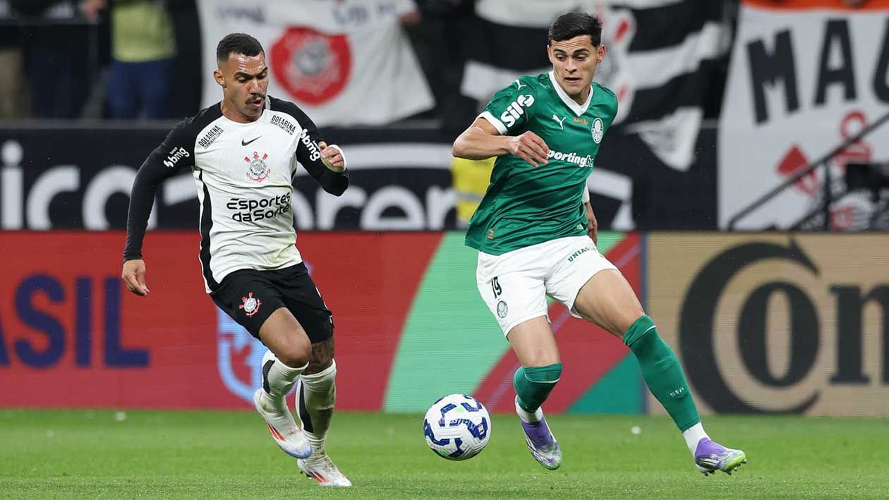 Imagem da noticia Corinthians é denunciado no STJD por objetos arremessados contra o Palmeiras