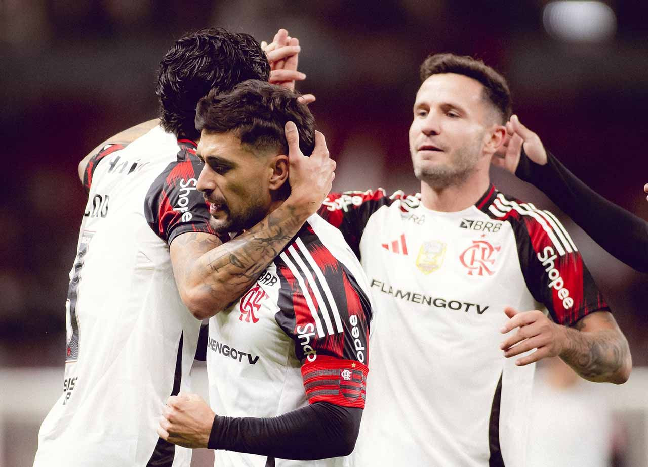 Imagem da noticia Arrascaeta alcança a marca de 100 assistências com a camisa do Flamengo