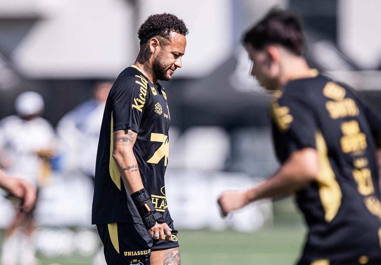 Imagem da noticia Presidente do Santos adota cautela sobre renovação de Neymar