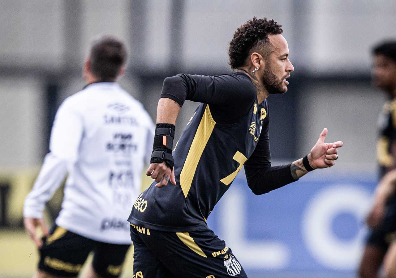 Imagem da noticia Com Neymar, Santos divulga relacionados para o duelo contra o Flamengo