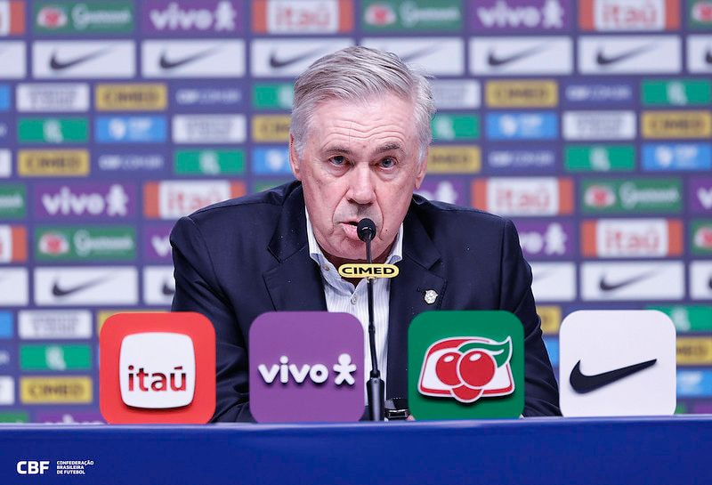 Imagem da noticia Ancelotti revela quantos jogadores já estão definidos para a Copa do Mundo