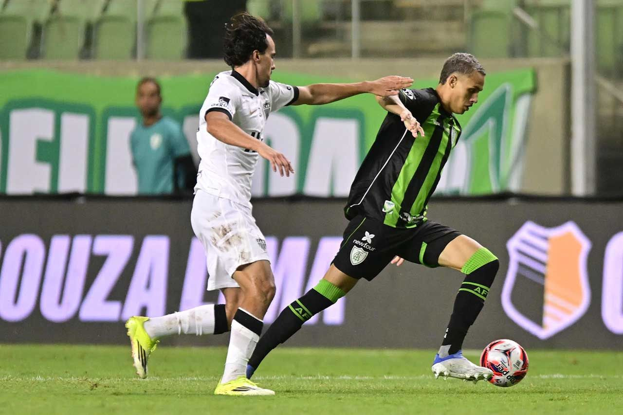 Imagem da noticia Atlético fica no empate com o América e segue sem vencer no Mineiro