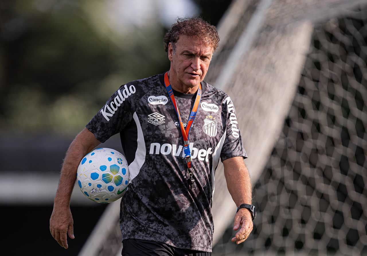 Imagem da noticia Cuca define objetivo no Santos durante pausa da Data FIFA: ''Conhecer o grupo''