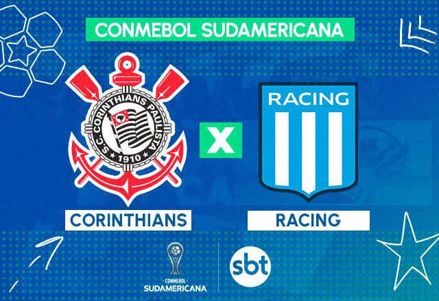 Imagem da noticia SBT transmite Corinthians x Racing pelas semifinais da Sul-Americana