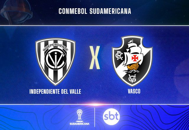 Imagem da noticia SBT transmite Independiente del Valle x Vasco pelo playoff da Sul-Americana