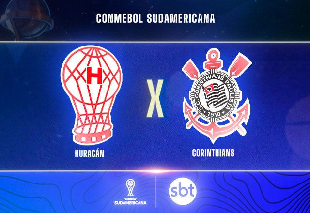 SBT transmite Huracán x Corinthians pela Sul-Americana