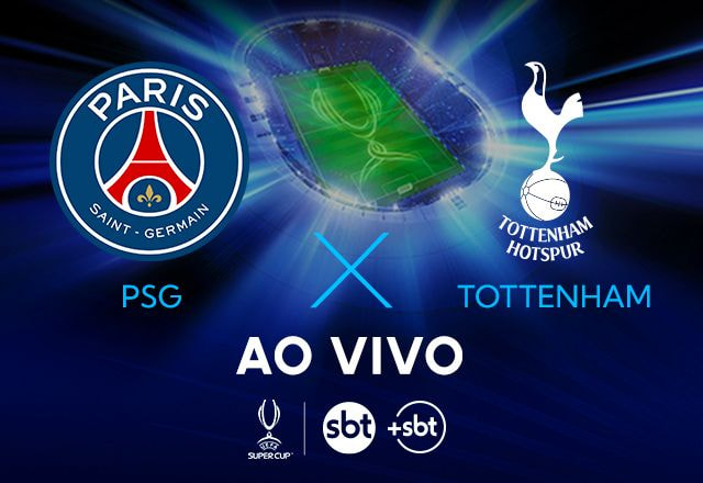 Imagem da noticia Ao vivo: assista PSG x Tottenham na final da Supercopa da UEFA