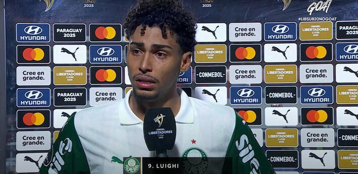 Jogador do Palmeiras sofre racismo na Libertadores sub-20 e chora: "Foi crime"