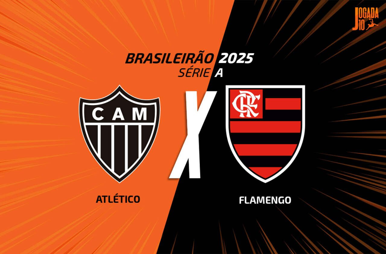 Imagem da noticia Atlético x Flamengo: onde assistir, escalações e arbitragem
