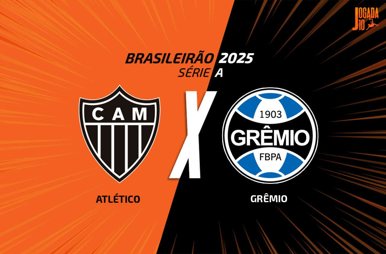 Imagem da noticia Atlético x Grêmio: onde assistir, escalações e arbitragem