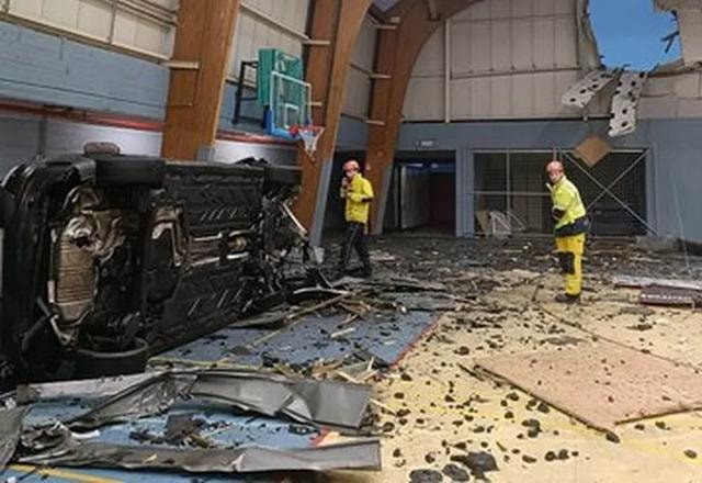 Imagem da noticia Impressionante! Jogador ex-Lazio protagoniza acidente de cinema na Bélgica; veja
