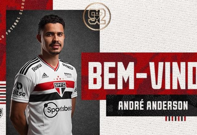 Imagem da noticia São Paulo contrata o meia-atacante André Anderson, emprestado pela Lazio