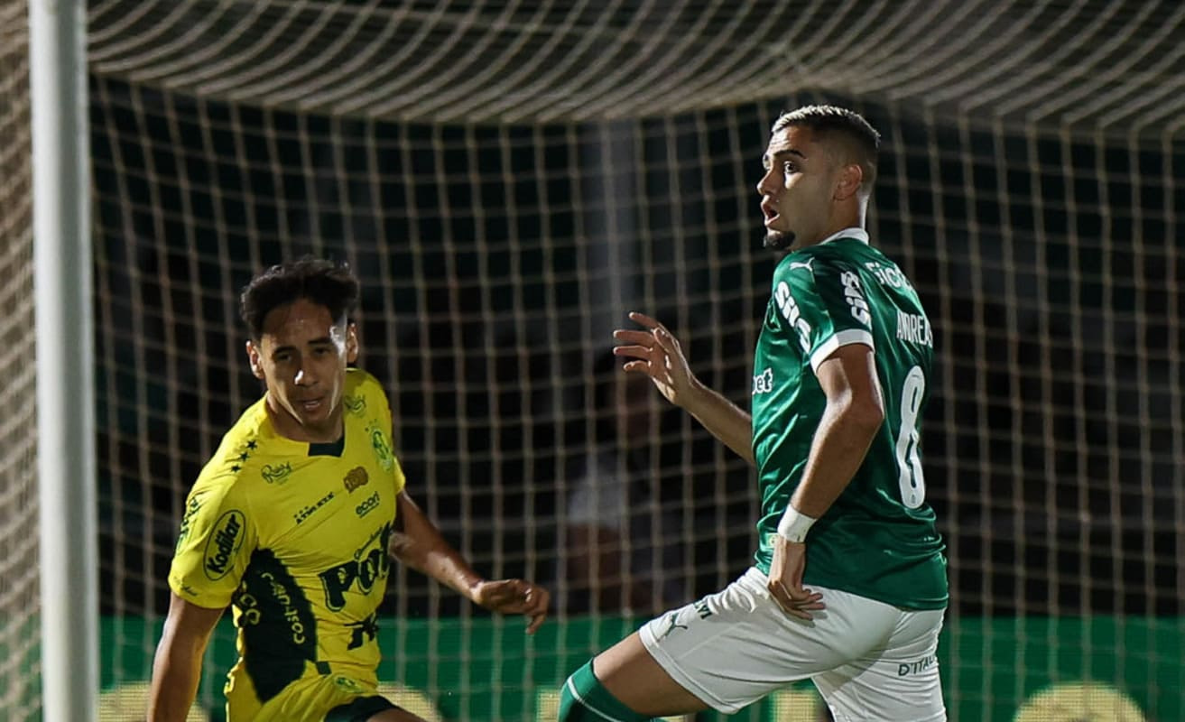 Imagem da noticia Andreas Pereira desfalca o Palmeiras contra o Santos