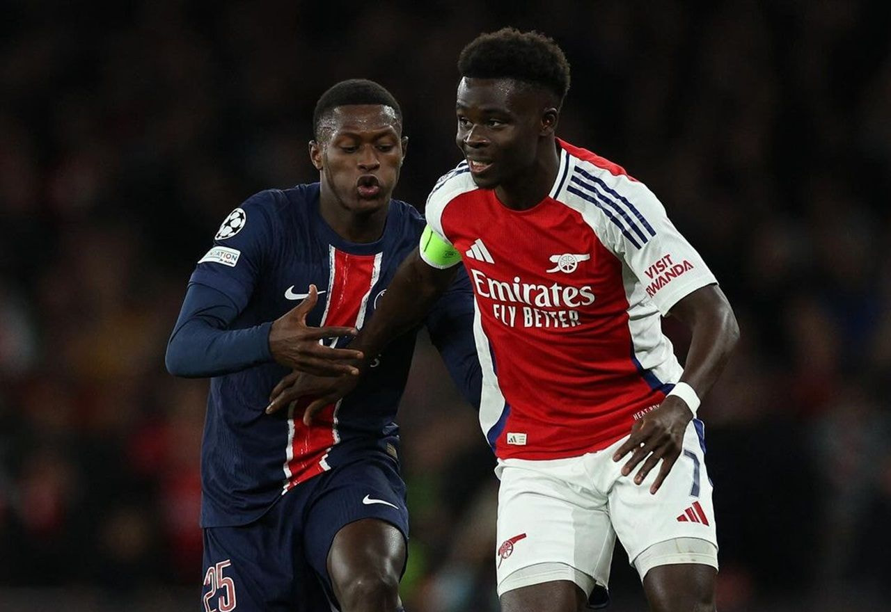 Imagem da noticia Arsenal bate PSG e vence primeira na Champions League