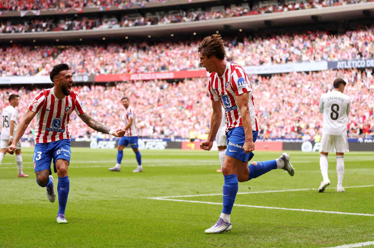 Imagem da noticia Atlético goleia e acaba com invencibilidade do Real Madrid 