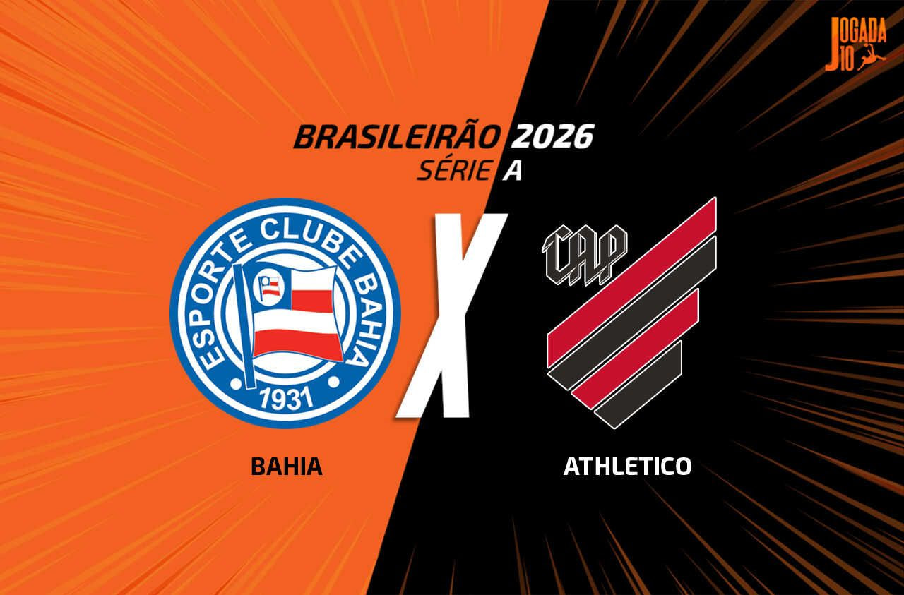 Imagem da noticia Bahia x Athletico: onde assistir, escalações e arbitragem