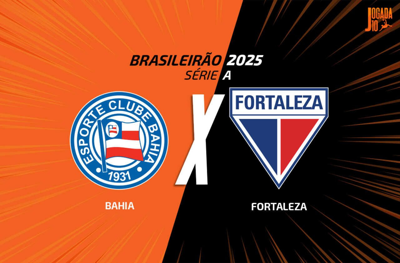 Imagem da noticia Bahia x Fortaleza: onde assistir, escalações e arbitragem