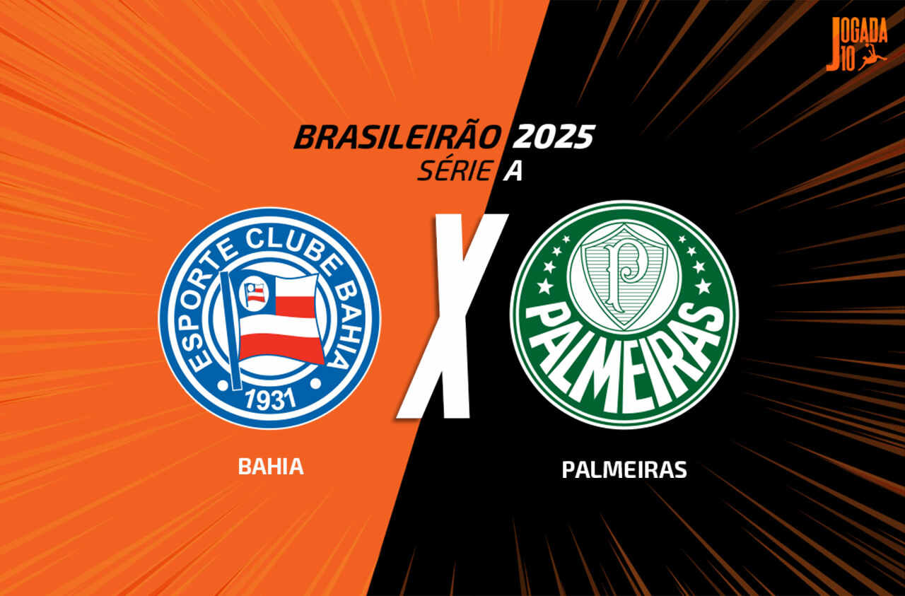 Imagem da noticia Bahia x Palmeiras: onde assistir, escalações e arbitragem