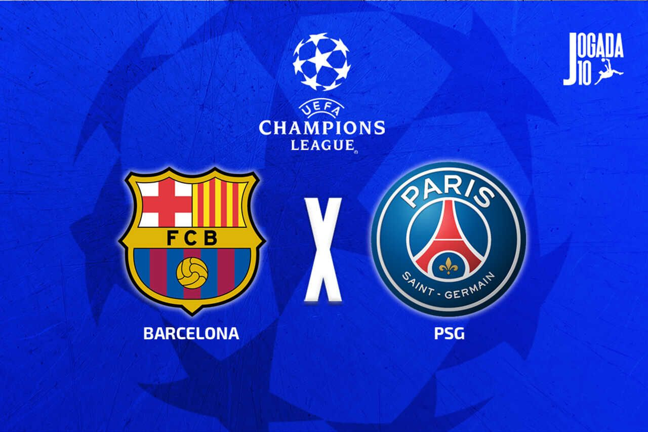 Imagem da noticia Barcelona x PSG: onde assistir, escalações e arbitragem