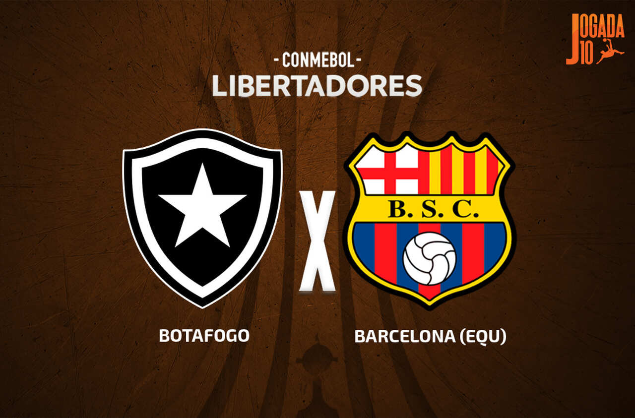 Imagem da noticia Botafogo x Barcelona do Equador: onde assistir, escalações e arbitragem