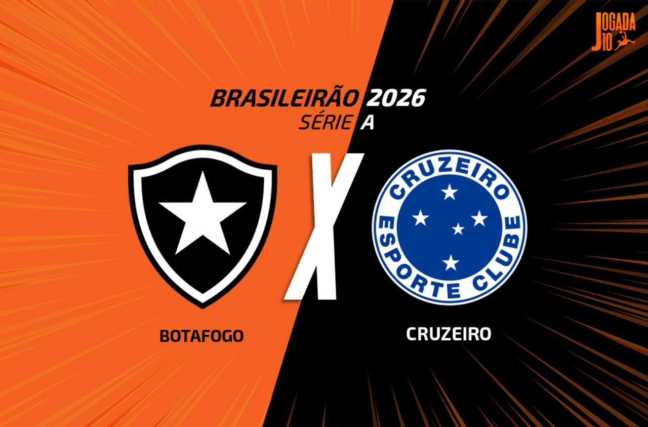 Imagem da noticia Botafogo x Cruzeiro: onde assistir, escalações e arbitragem