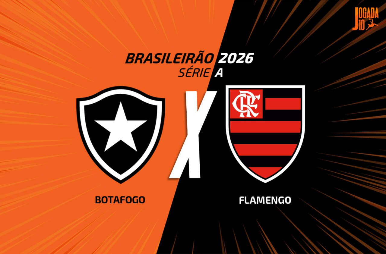 Imagem da noticia Botafogo x Flamengo: onde assistir, escalações e arbitragem