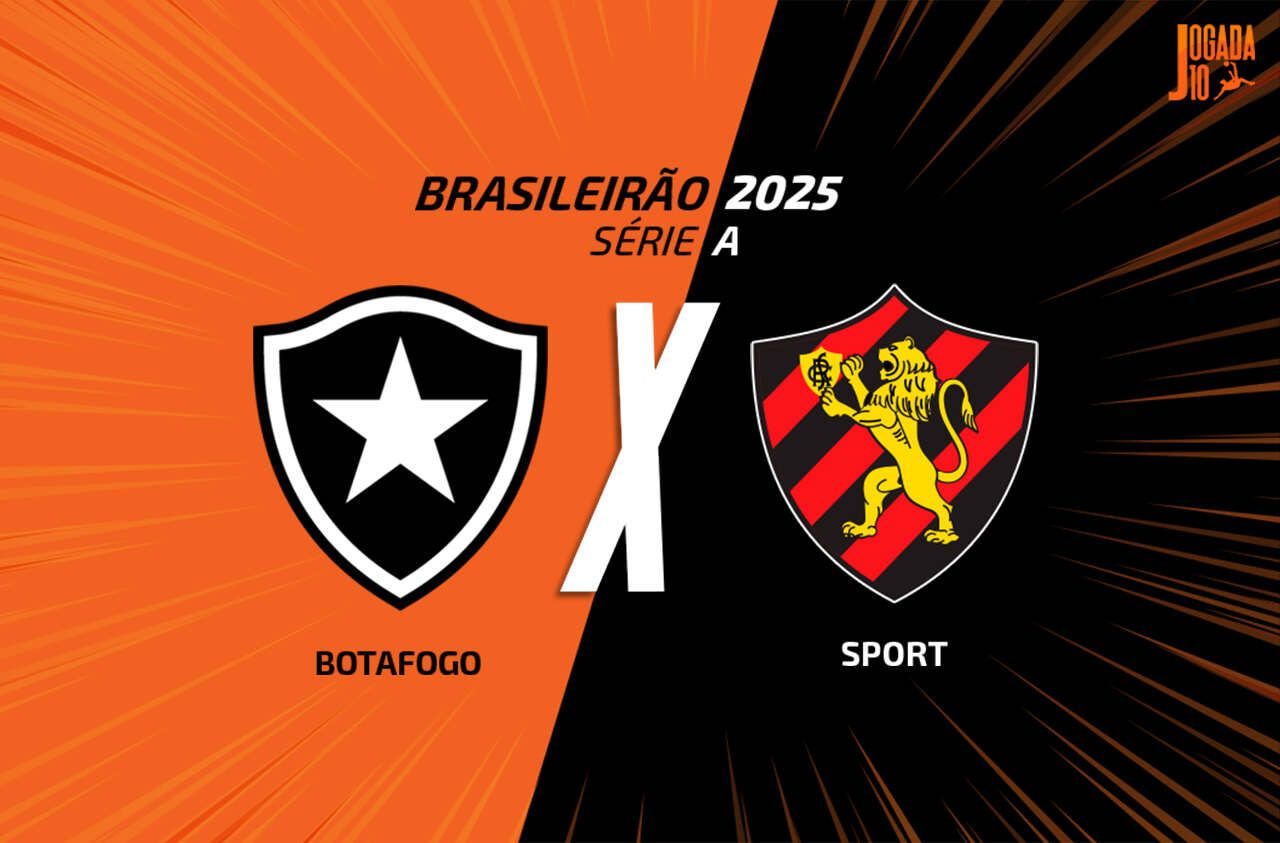 Imagem da noticia Botafogo x Sport: onde assistir, escalações e arbitragem