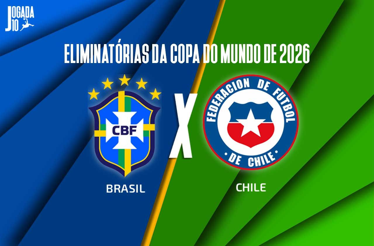 Imagem da noticia Brasil x Chile: onde assistir, escalações e arbitragem