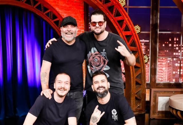 Imagem da noticia Arena SBT recebe banda Tren e humorista Gustavo Tubarão