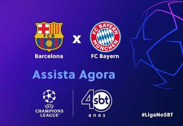 Ao vivo: assista Barcelona x Bayern de Munique na Liga dos Campeões