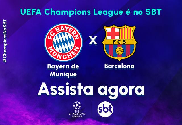 Imagem da noticia Ao vivo: assista Bayern de Munique x Barcelona pela Champions