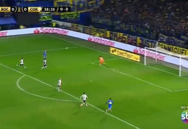 Imagem da noticia Benedetto tenta encobrir Cássio e perde mais uma grande chance para o Boca