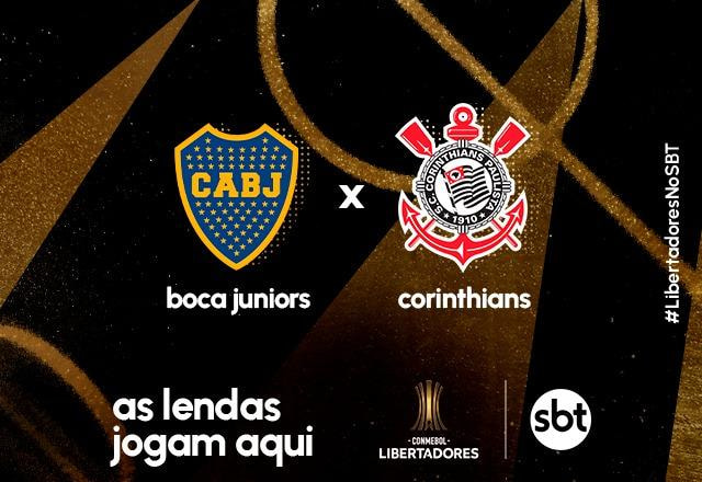 Imagem da noticia SBT transmite Boca Juniors x Corinthians pelas oitavas da Libertadores