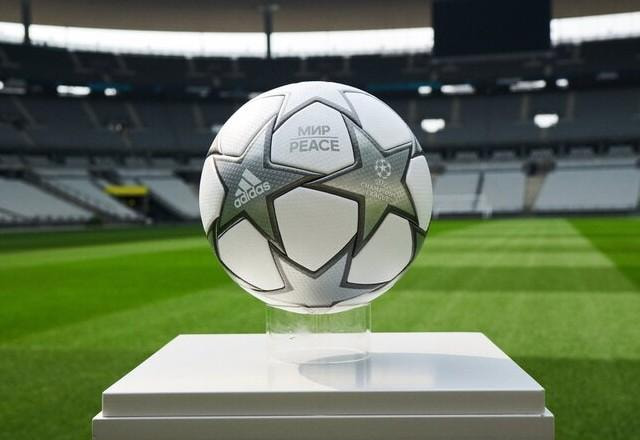 Imagem da noticia Com mensagem de paz, Uefa divulga bola da final da Champions League