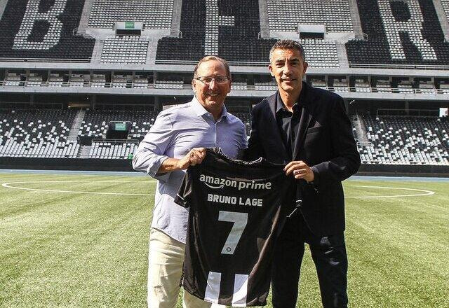 Imagem da noticia Bruno Lage projeta trabalho no Botafogo: "O mais importante é festejar um título"