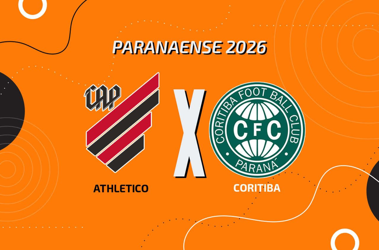 Imagem da noticia Athletico x Coritiba: onde assistir, escalações e arbitragem